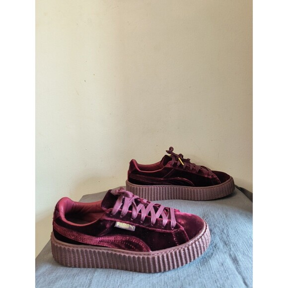 Puma X Fenty Rihanna Men's Size 8 W 9.5 Creeper Velvet Sneakers Shoes Athletic - Picture 1 of 10